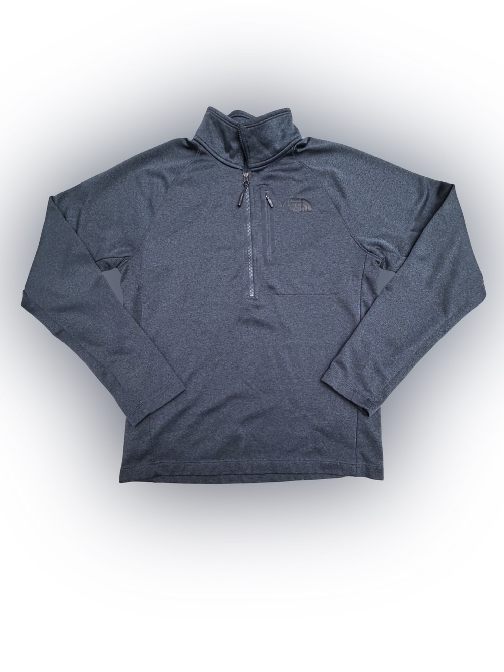 Men’s The North Face Dark Blue Half-Zip Pullover Size S
